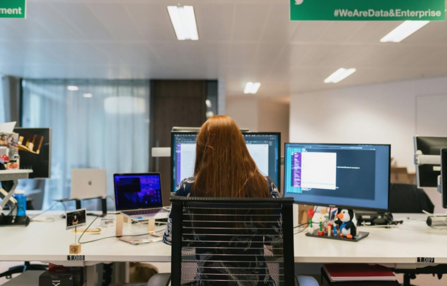 Unity eğitim programında öğrencilerin çalışma ortamı